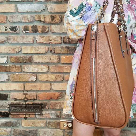 Kate Spade Cobble Hill Andee Shoulder Tote Ginger - Picture 7 of 11